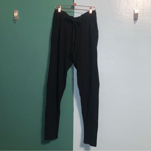 State Cashmere Ribbed Loungewear Joggers Large - Picture 1 of 7